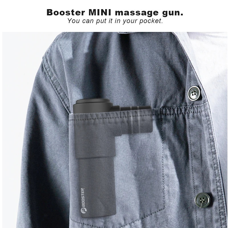 
booster new model mini cordless new mini vibrating BOOSTER massage gun handheld massager 