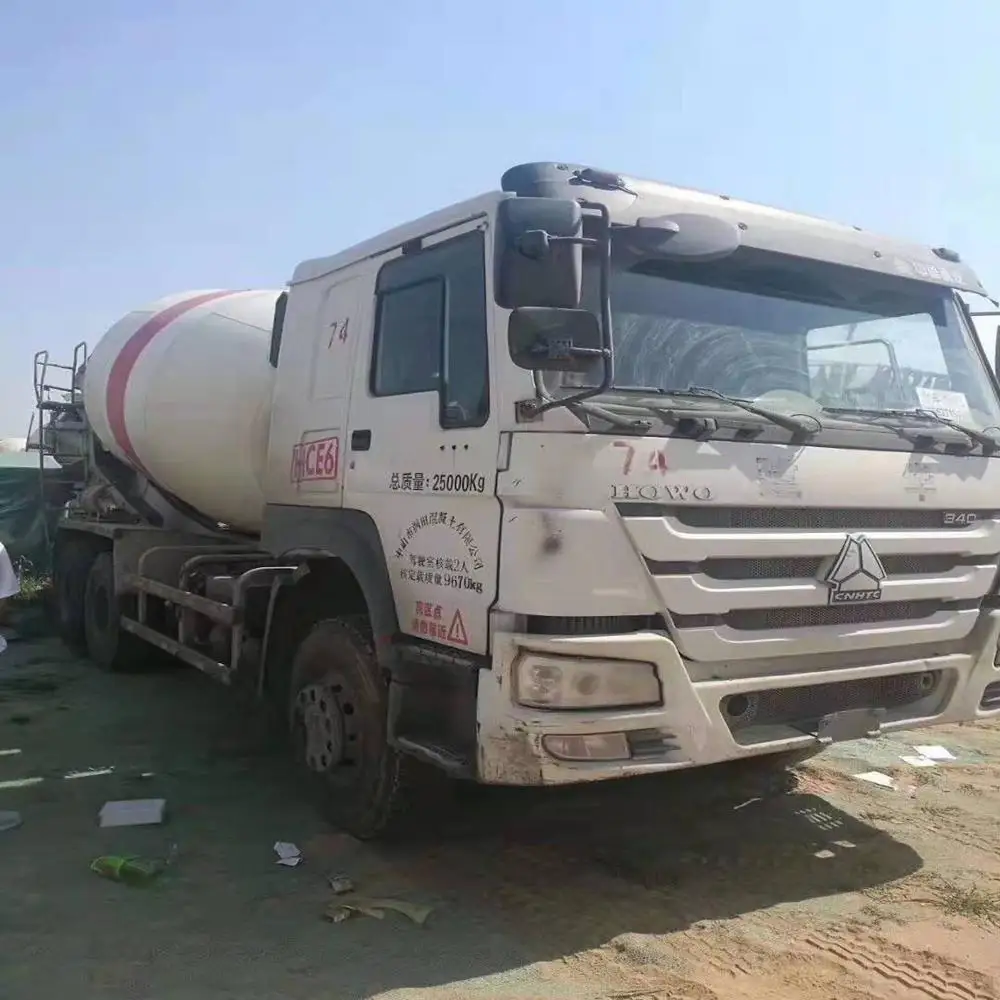 
Sinotruk Howo Second Hand Concrete Mixer Truck Used Truck for sale 