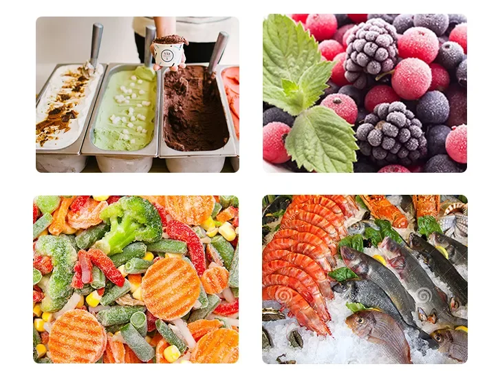 INCHOI Liquid Nitrogen Cabinet Freezer Lowest Temperature -196C  Individual Quick Freezing/Fast Freezer/Air Blast Freezer