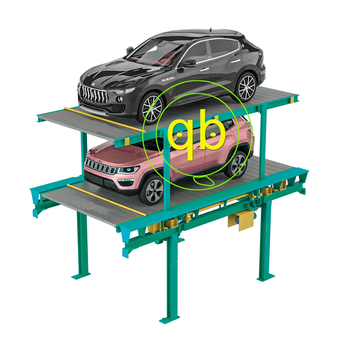 Home Garage 2000 kg Safe Cheap Pit Parking Vehicle Motor And Chain Driven 4 Post Car Lift Four Post