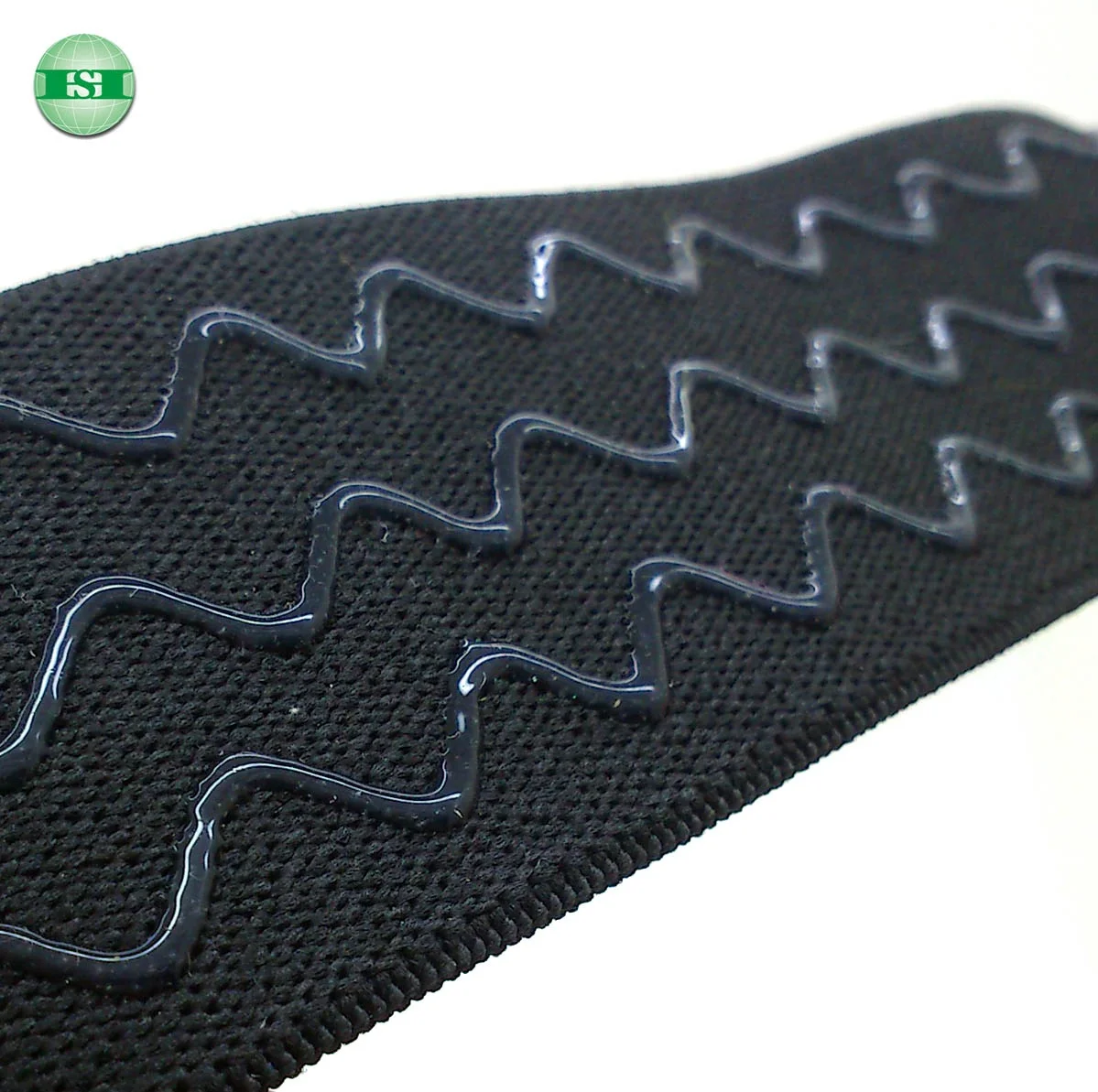 Non-slip Silicone Stripes Elastic Tape for Cycling Clothing or Other Garment