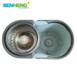 BENHENG Cleaning Supplies 360 Rotating Mop with Bucket Easy to Clean Dust for Home Cleaning