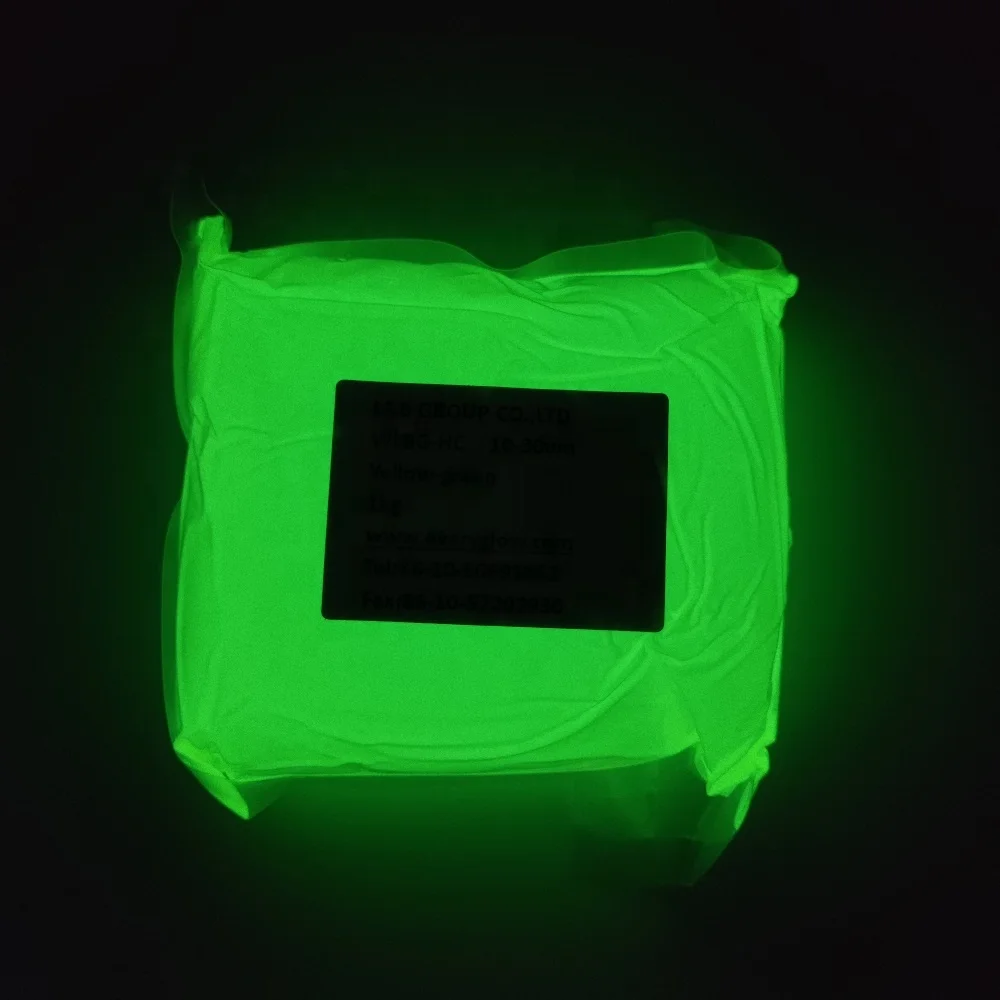 phosphorescent pigment LBG-MA 45~65um Yellow-green Glow Pigment Inorganic Pigment Fosforescent Powder Luminescent 3206500000