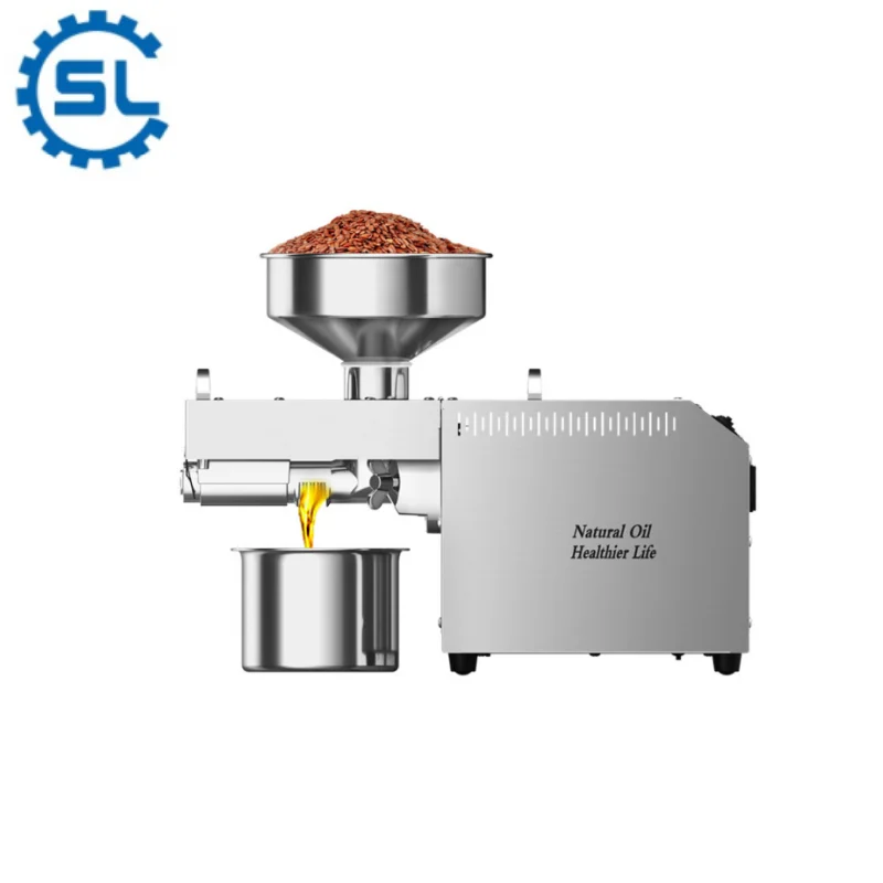 High-Efficiency Oil Press Machine for Home or Commercial Use