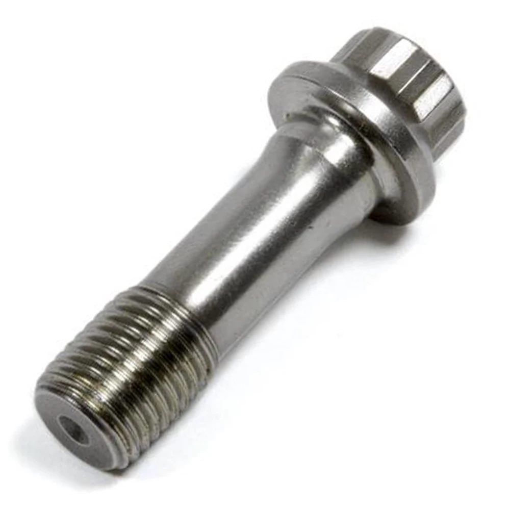 Flange bolt 12 point  m7 stainless steel wheel bolt m8x1.25x32 m6 12 point flange bolt
