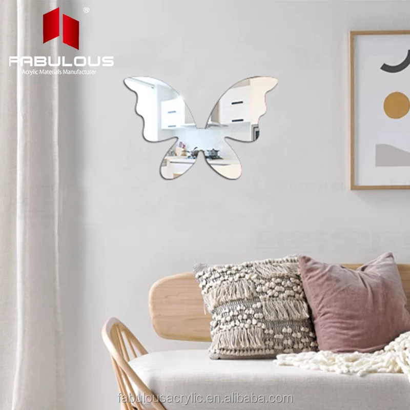 
Acrylic anti-static Decorative Hangings/Adhesive Mirrors sticker decoration home decor wall 