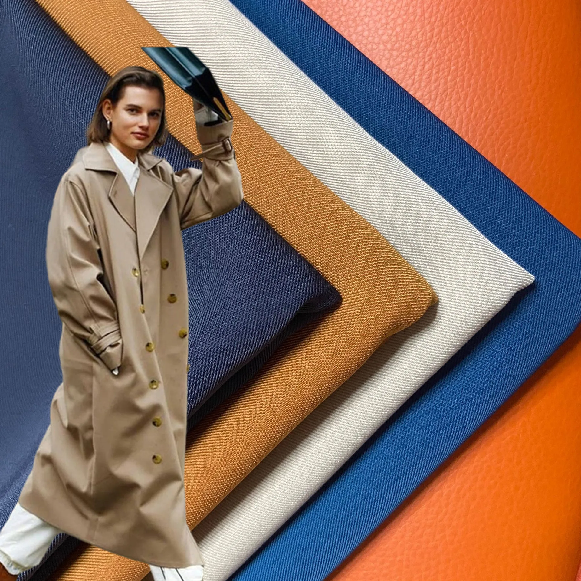 hot sale polyester spandex elastic fabric  waterproof jacket fabric