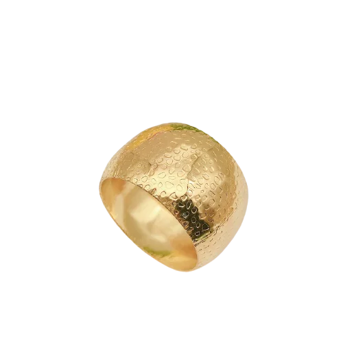 Small mini round metal gold coated plated napkin ring for hotel restaurant wedding table decoration