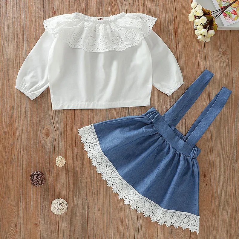 Дешевые китайские комплекты одежды оптом под заказ оптовая продажа чудо-Дизайнерские комплекты детской одежды 2020 летняя осенняя одежда для девочек