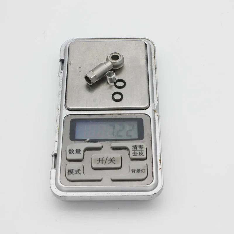 bike parts mountain bike Stainless steel oil needle olive head T joint tubing joint five-wire body For MAGURA MT4 MT4E MT5