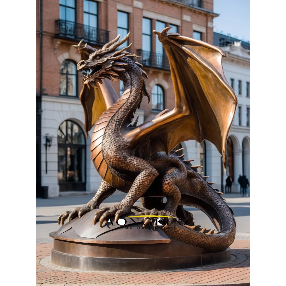 Modern Outdoor Garden Bronze swan sculpture Metal Crafts Life-Size Brass Swan statue Elegant Animal Sculptures