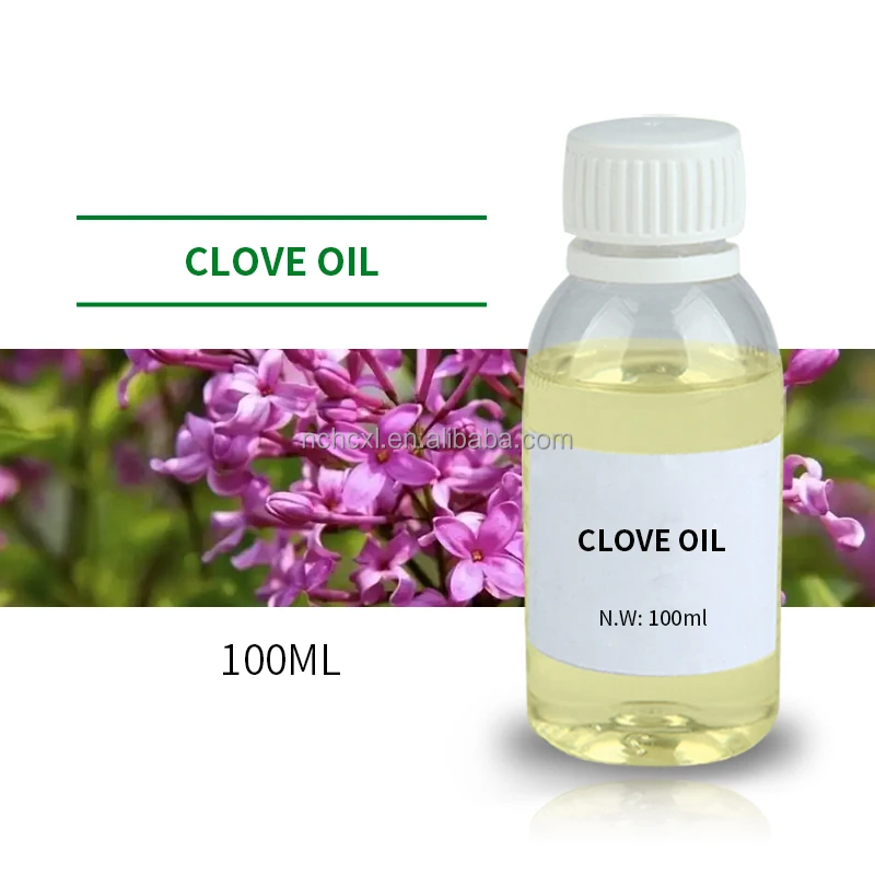 Lowest price   OEM/ODM Organic Clove Essential Oil Pure Clove Flower Oil for Hair Body and Skin 10ml Bottle Aroma Feature