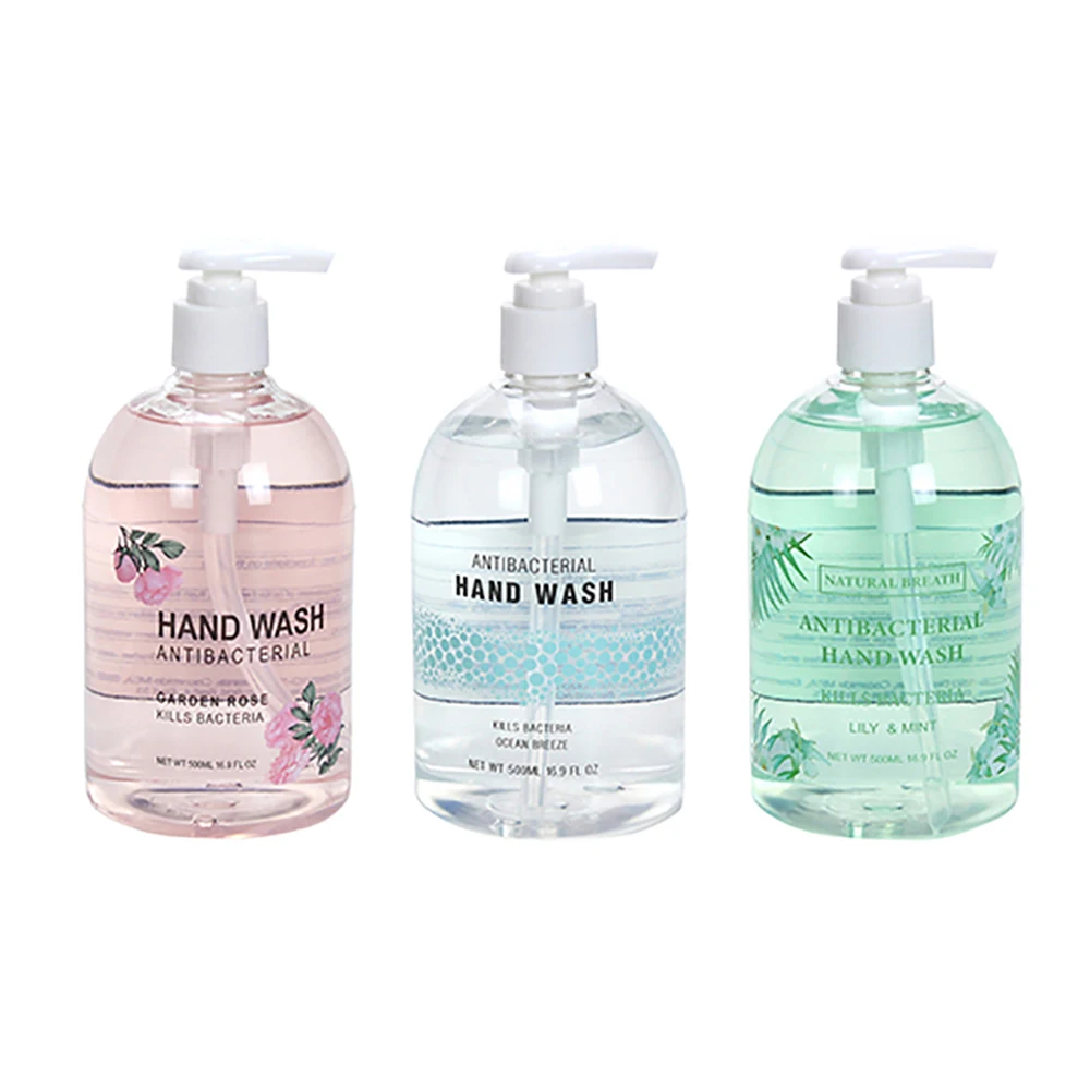 ODM OEM  liquid hand wash  500ml eucalyptus spearmintmoisturizing hand soap customizable fragrance concentrated hand soap