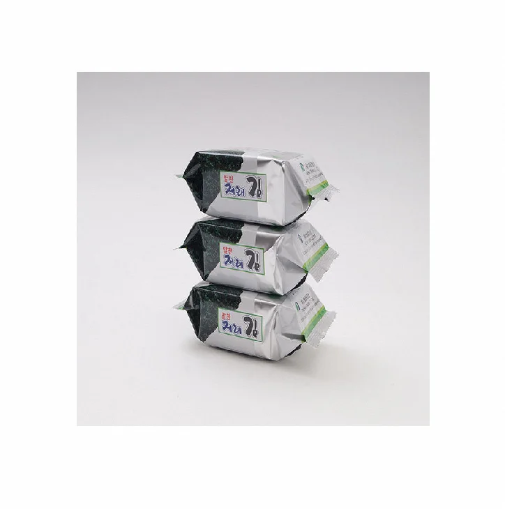 Korean traditional seaweed Al Chan Jaerae Lunch Set (3 bags) Everyone Likes It Use of Side Dishes and Snacks