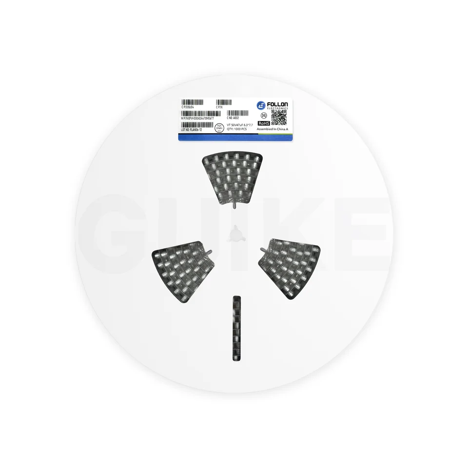 A052 VT 50V 47uF 6.3*7.7 FOLLON Ceramic MLCC Capacitors appliance induction heater capacitor SMD Aluminum Electrolytic Capacitor