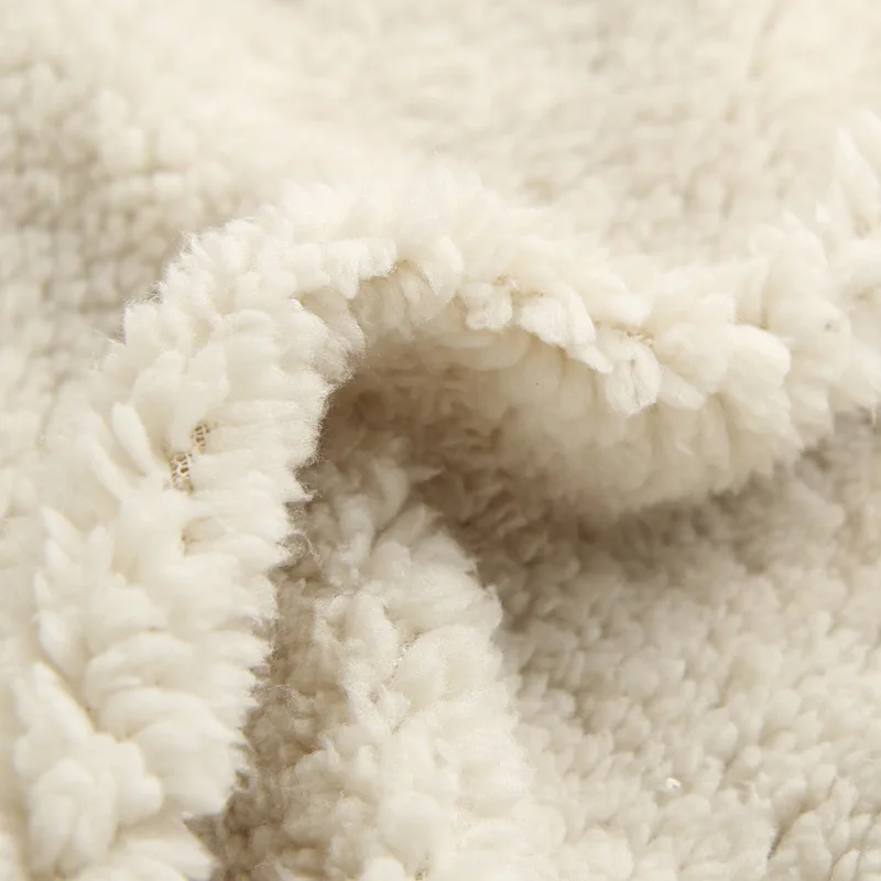 Winter Coat 100% Polyester Brush  Sherpa  Fabric Faux Fur Sherpa Teddy Fleece Fabrics For Blanket Warm Coat