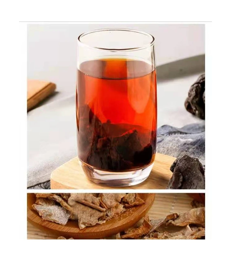 
Hot Selling Good Quality Rhizomes Block Baked Charcoal Polygonatum Yellow Tea 