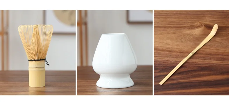 Hotselling Travel Gift Box Pink Matcha Chasen Accessories Tool Customized Matcha Bamboo Whisk Brush Tea Set with Scoop and Bowl