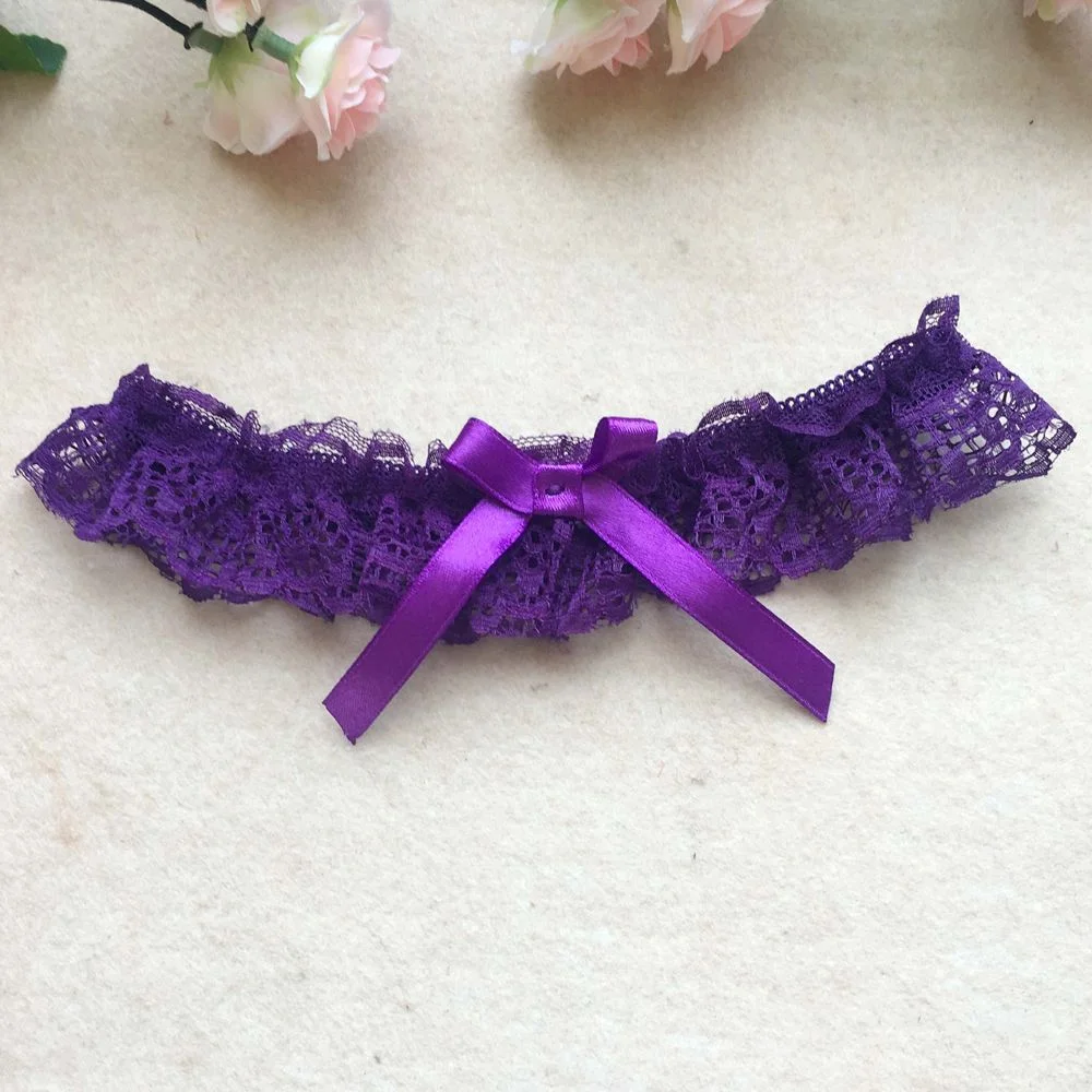 mix wholesale 1PC Sexy Women Girl Lace Floral Wedding Party Bridal Lingerie Cosplay Leg Garter Belt Suspender