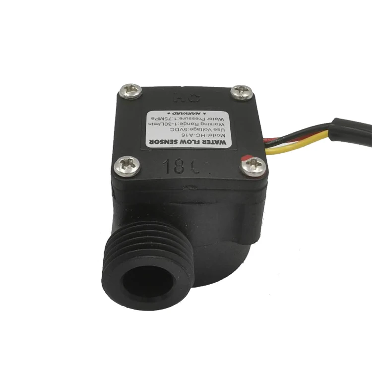 Plastic G1/2 Magnetic 2-30L/Min Water Flow Control Flow Meter Water Meter