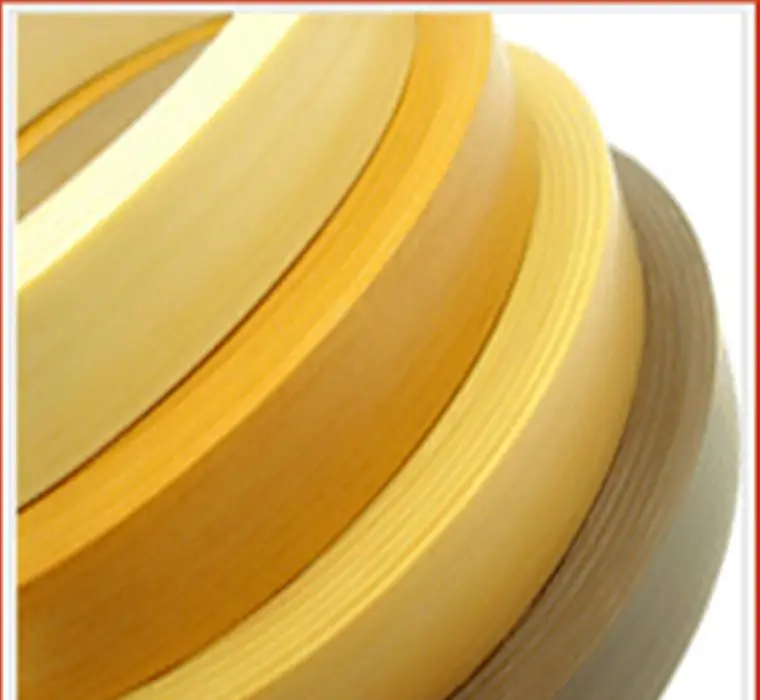 Decorative PVC edge banding flexible plastic strips for living room furniture