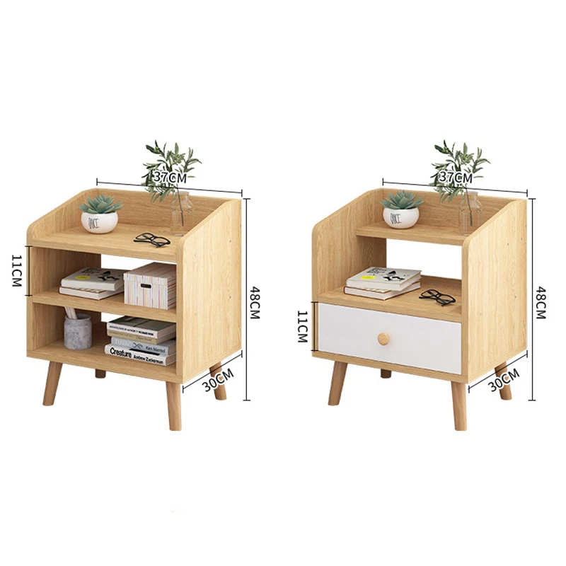 Wooden Furniture bedroom night table popular nightstand modern bedside table