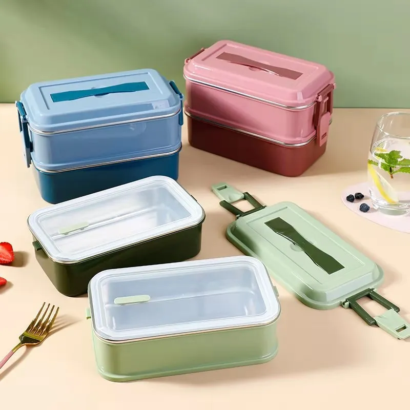 Heat preservation one layer stainless steel bento tiffin lunch box kids