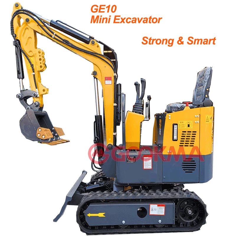 small engineering garden Mini Excavator  For Placing And Removing Trees With Accessories
