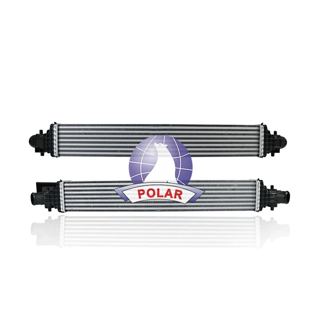 Алюминиевый интеркулер POLAR PE710 * 112*64 мм, Универсальный вход радиатора 65 мм, 2,5 дюйма, вход холодного воздуха для турбонаддутого радиатора