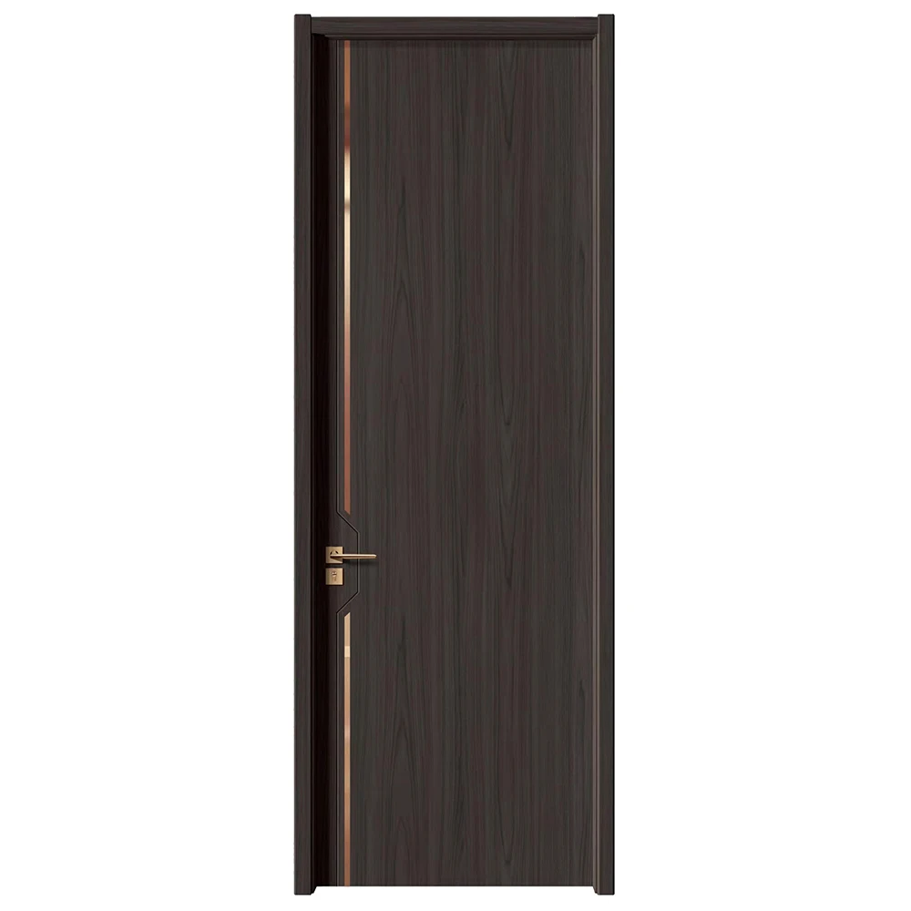 Latest Design Paint Free Melamine Hidden Room Doors Interior Solid Wood Doors Readymade Wooden Doors Price