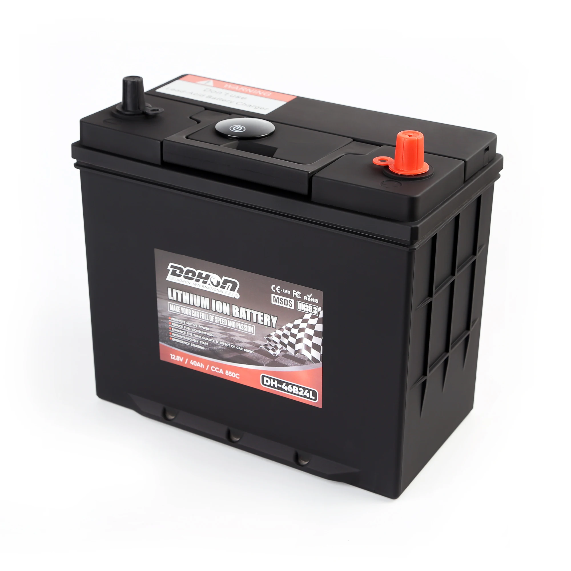 lithium ion batteries 12v 200ah solar battery 12v 40ah Car Battery For Manufacturing Plant
