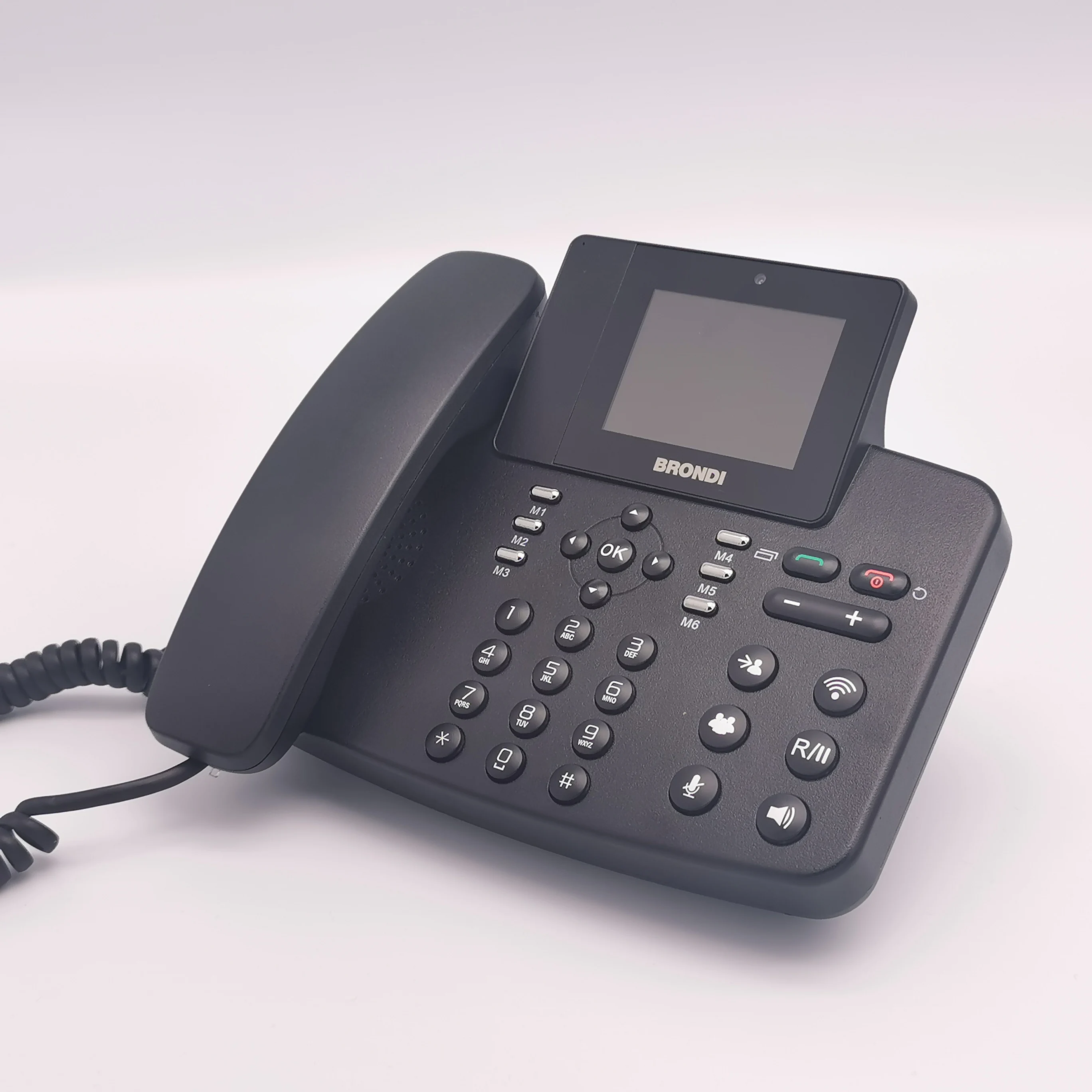 L28403-4 4G VOLTE LTE SIM card recording touch screen wireless desktop phone WiFi hotspot 2g / 16g android 10.0 video phone