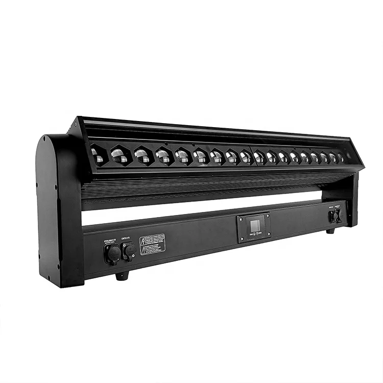 Waterproof beam shaking head dj party disco light 18*40W 4in1 led moving beam wall wash light