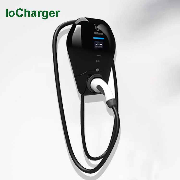 7KW 22KW ev charger J1772 type 1 Level 2 EVSE Smart Electric Car Charger Station 32A fast charging ev charger wallbox