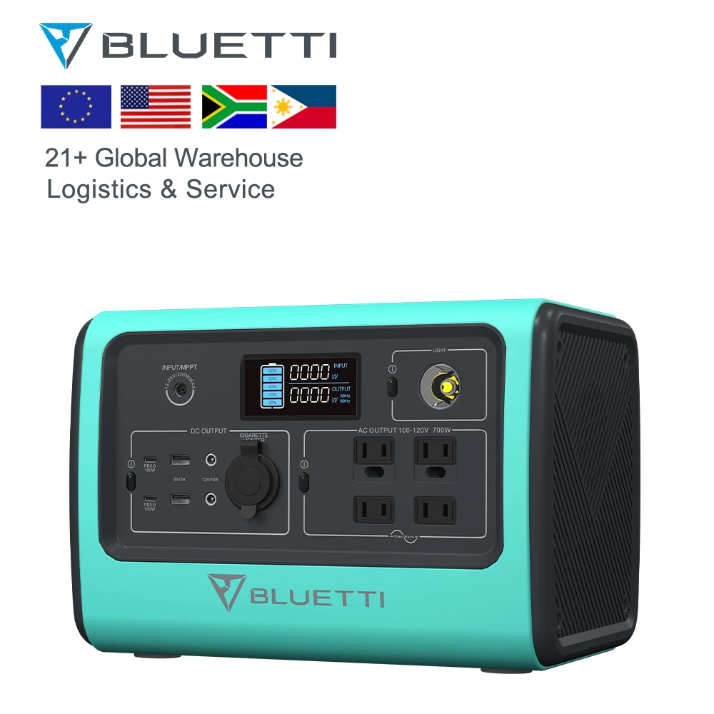 Portable Battery 300w 500w 1000 Watts Solar Generator Outdoor Energy Power Station