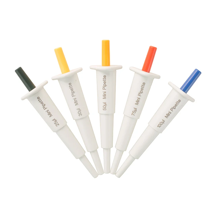 Лабораторные механические микропипетки DLAB 100ul-1000ul Mini Pen Micro Pipettes