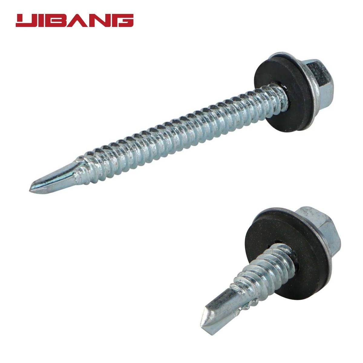 DIN7504K manufacturer Bright Zinc Plated Hex Head EPDM Washer Self drilling screw self tapping screws