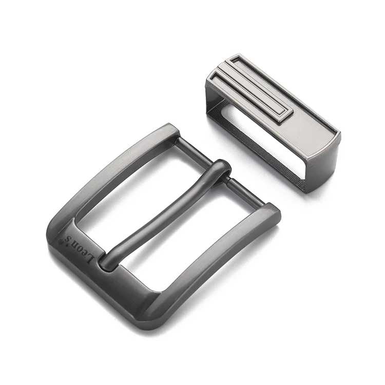 Wenzhou yuanqiao  Fashion 40mm chrome  Plating Zinc Alloy Metal Belt Set Pin Buckle