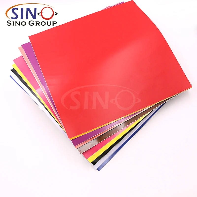 Wholesale Price Vinyl Sticker Material Supplier Computer Cutting Plotter Vinyl Film Self Adhesive Vinyl Sheets 12 x 12