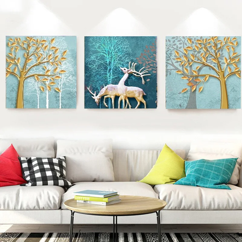 
Modern Painting home decor wall art for Living Room Wall Decoration Oil Painting 