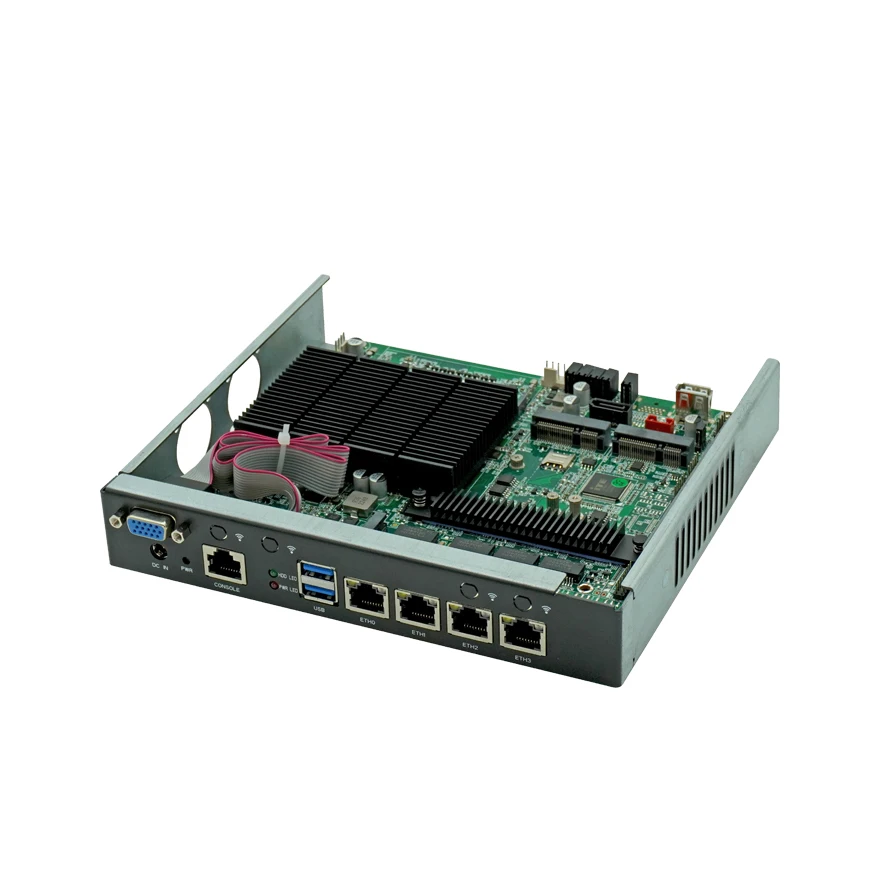 Stable barebone desktop router pc j1900 pfSesne firewall 4x i211 OPNsense 4lan firewall mini pcs