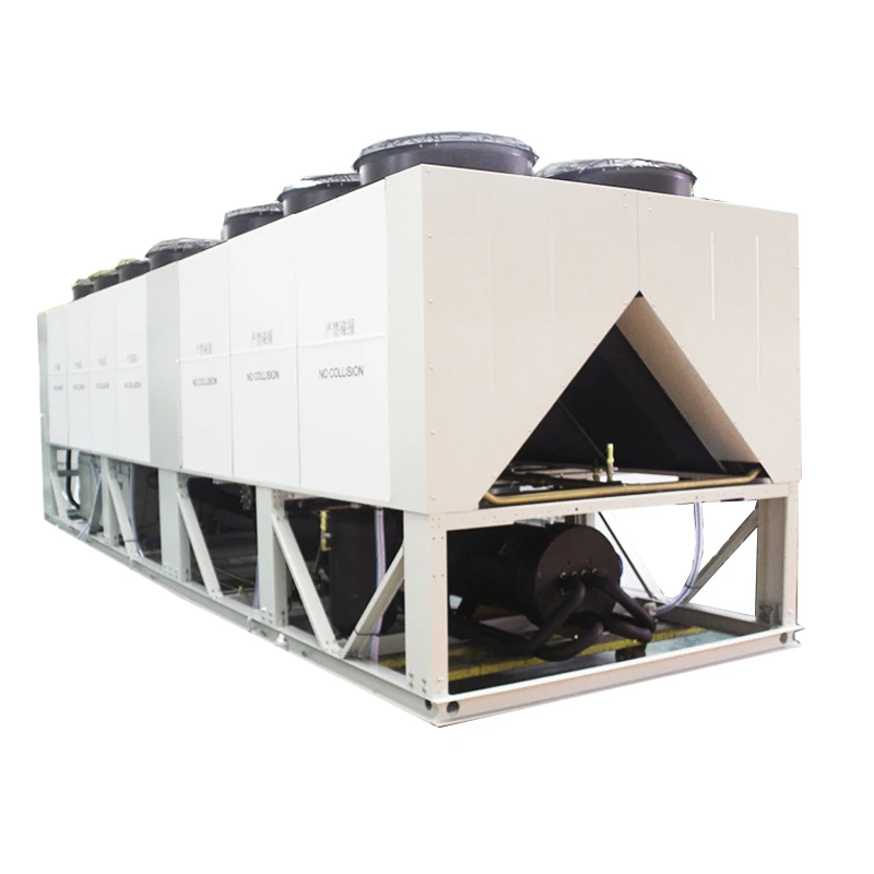 Energy Saving Screw Compressor 120HP Air Cooled Screw Chiller For Industry