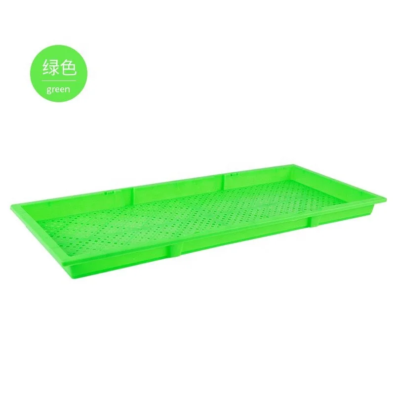 Factory Direct Sales Large Plant Tray Plastic Rice Vegetable Bean Nursery Seed
