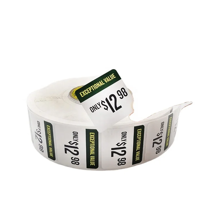 Arresting waterproof vinyl glossy laminated industrial product printing labels