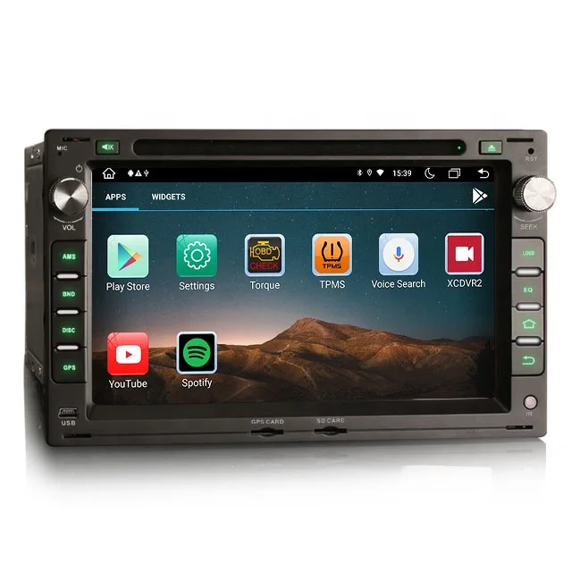 Erisin ES8909V 7 дюймов Android 11 Беспроводной CarPlay Авто DSP TPMS 4G DVR автомобильное радио для VW Bora Passat Seat Skoda