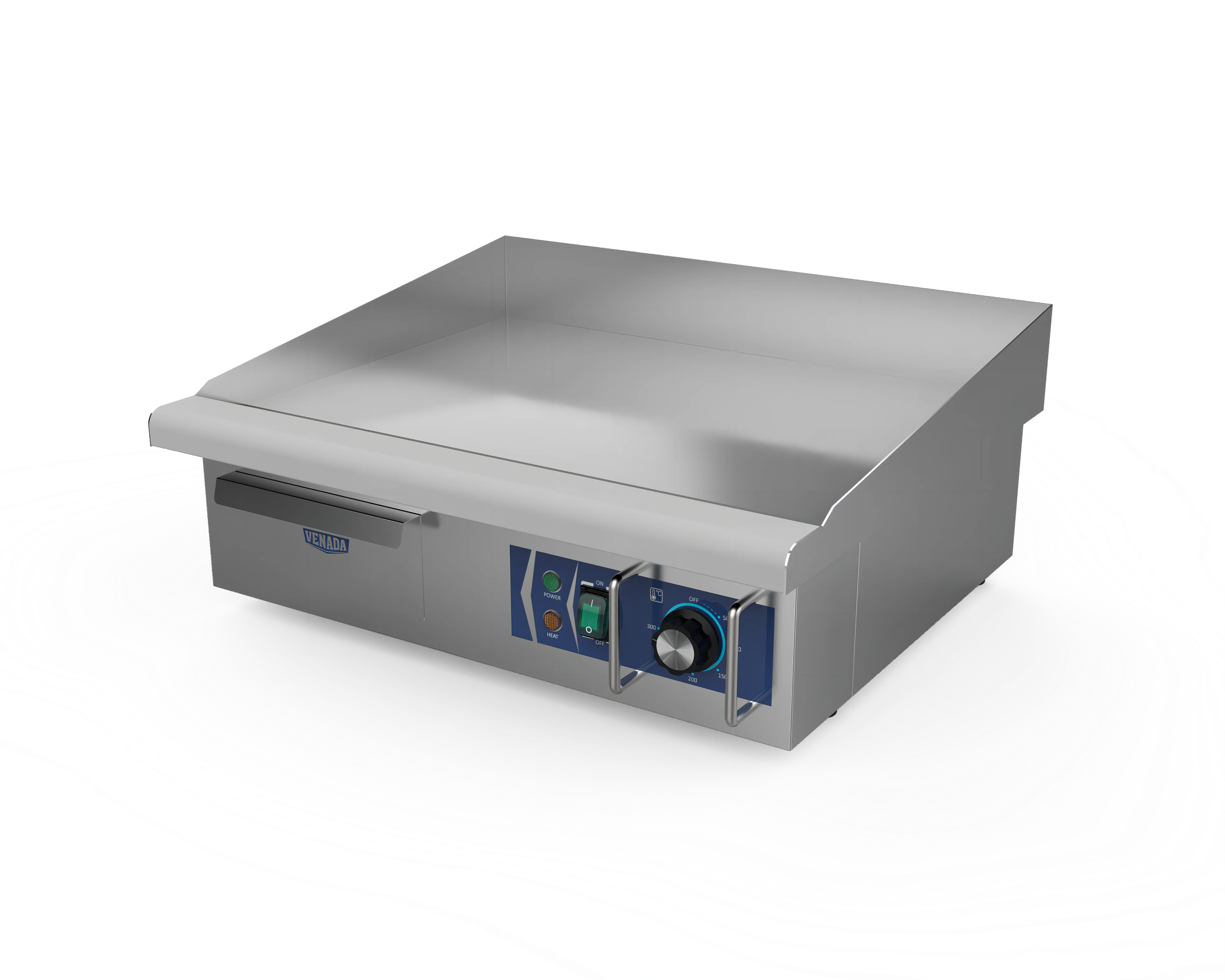 2024 China Supplier Commercial Kitchen Equipment Stainless Steel Large Electric Griddle Cast Iron Griddle