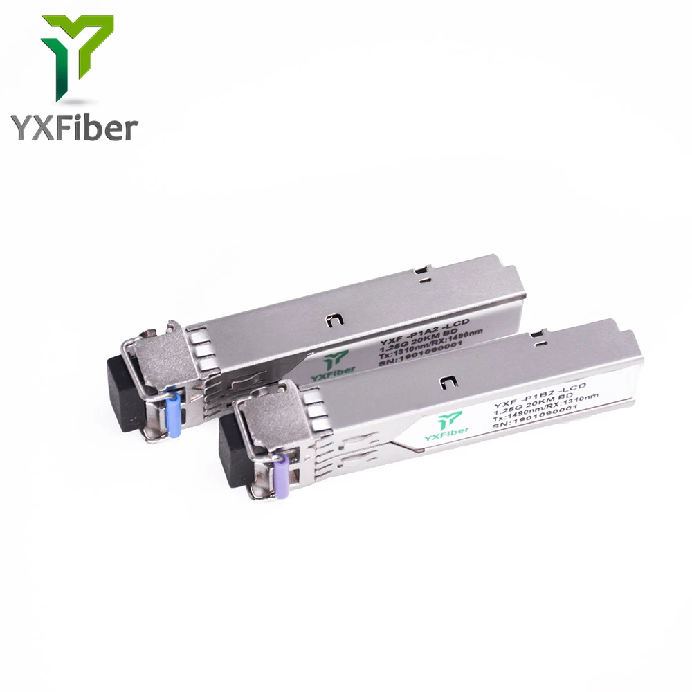 1 25 г одиночный режим низкая цена SFP оптический модуль BIDI 1310/1490nm 20 км