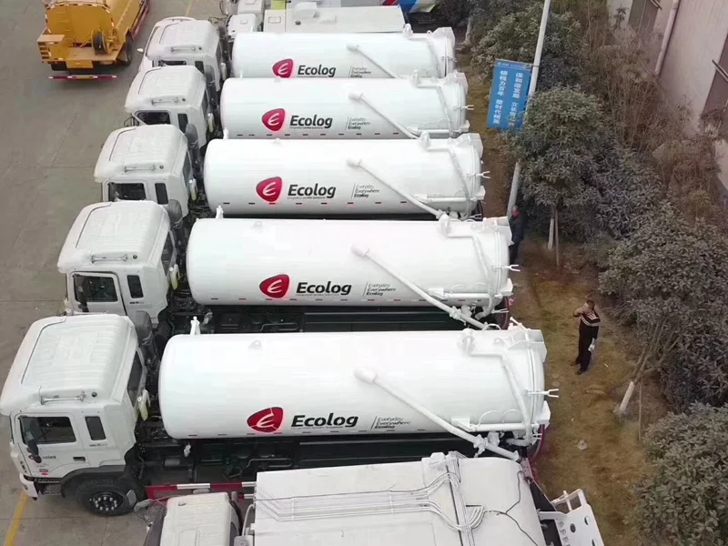 Dongfeng 6X4 15cbm 4000galons High Pressure pump Sewage Suction Sludge Vacuum Tanker Cleaning Fecal Truck with low price