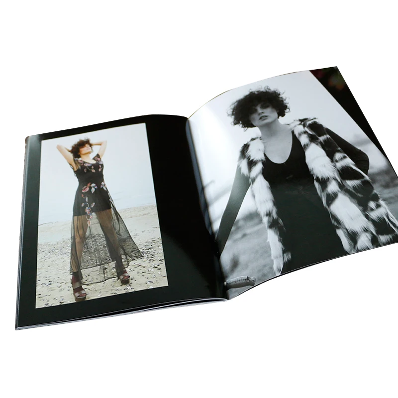 High-end products lookbook by customized design and printing service