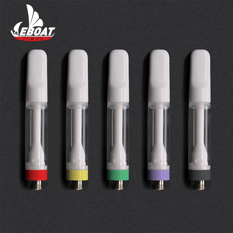 No metal vape pen cartridge 0.5ml full ceramic cbd oil cartridge with 510 thread
